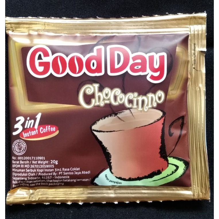 

Kopi Good Day Chococinno kopi susu pilihan indonesia