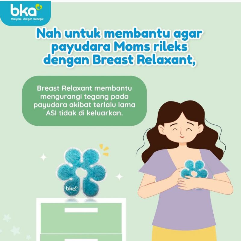 BKA Breast Relaxant Penghangat Payudara Anti Mastitis Kompres Hangat Dingin Ibu Hamil Menyusui