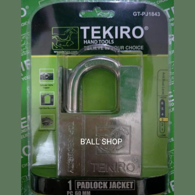 Gembok Jaket 60 mm Tekiro GT-PJ 1843