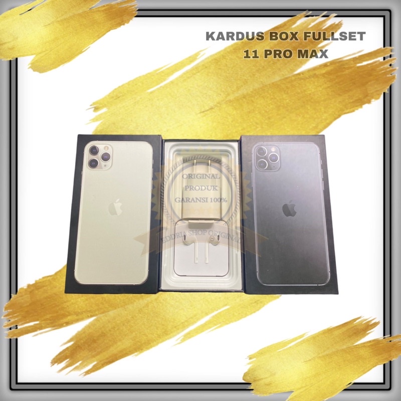 DUSBOOK BOX KOTAK IP HONE 11 PRO MAX FULLSET