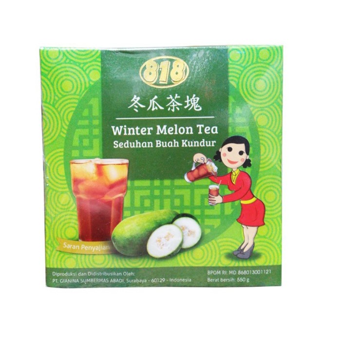 

Winter Melon Tea 818 / Teh Kundur 818