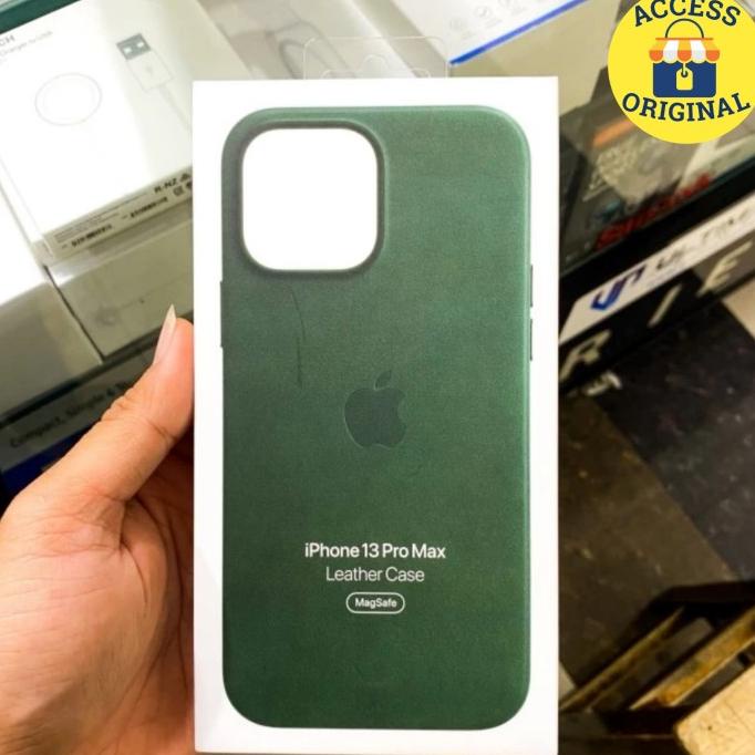 IPhone 13 Pro Max Mini Apple Leather Case Magsafe Casing Original