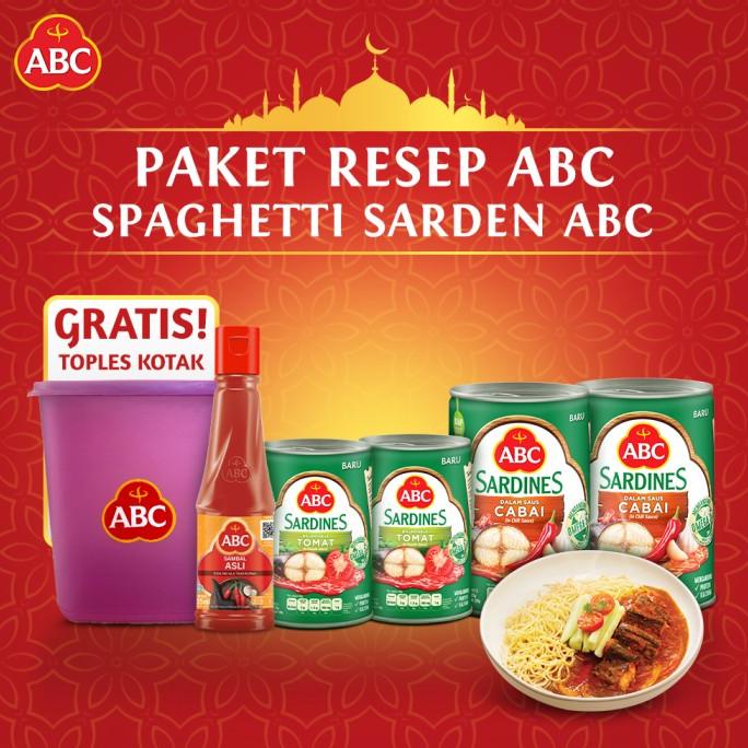 

ABC Paket Resep Spaghetti Sarden Cabai dan Saus Tomat, Saus Sambal