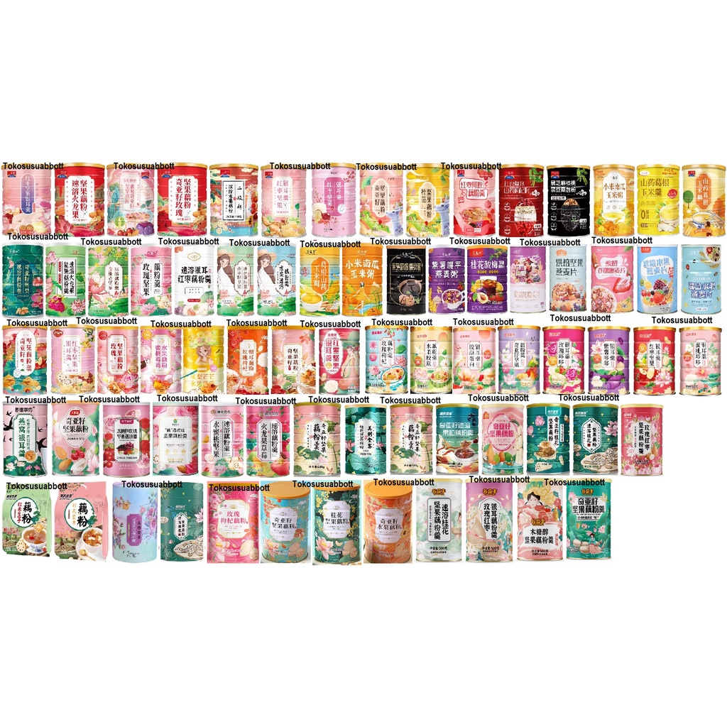 (COD) NEW !! Bubuk Serbuk Akar Teratai Lotus Root Powder Ou Fen Birdnest Potato Collagen