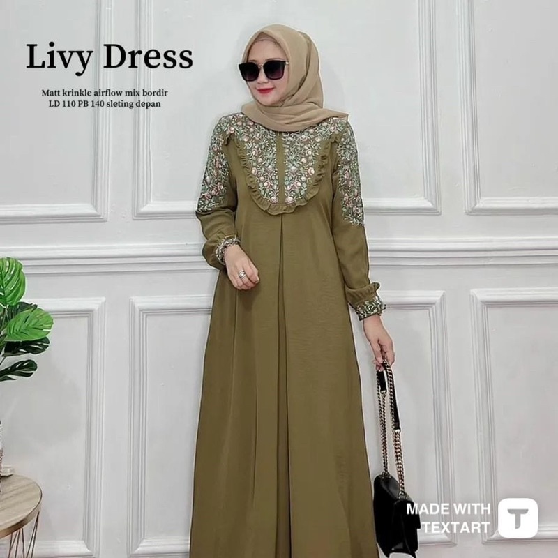 LIVY DRESS (LABEL MADANI)