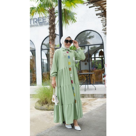 NAMARA DRESS RAINBOW