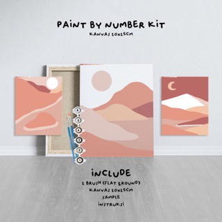 

Paint by Number KIT river series Kanvas 20x25cm