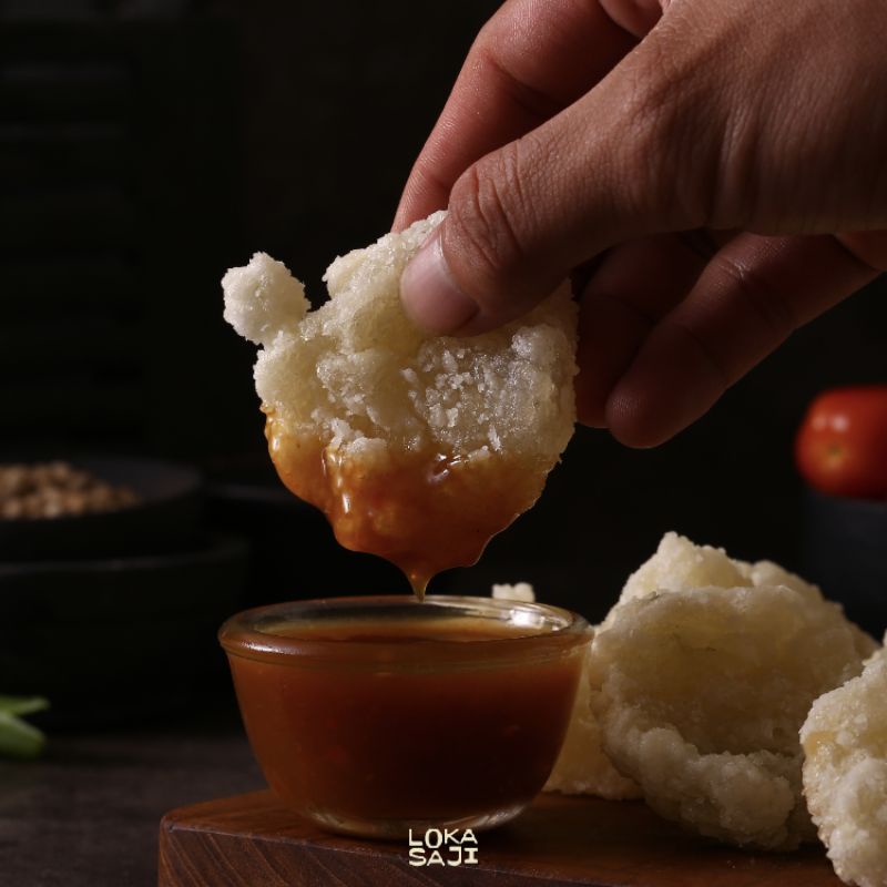 cireng salju bumbu rujak