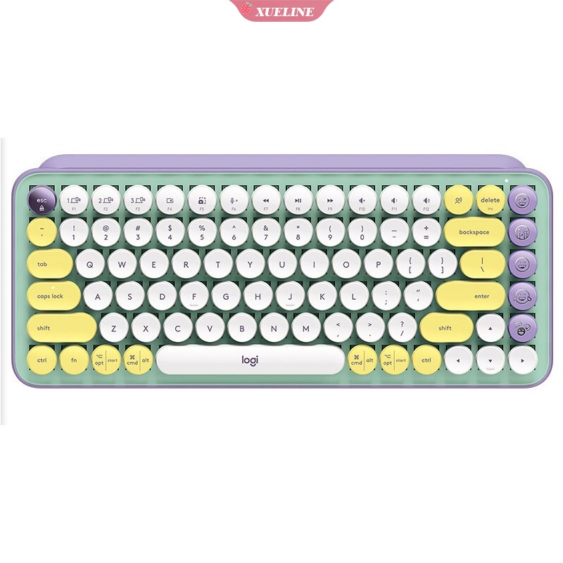 Cover Pelindung Keyboard Logitech POP Bahan Silikon Anti Debu Ukuran S / M / L / Xl