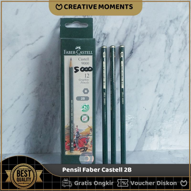 

Pensil Faber Castell 2B