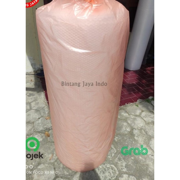 

BUBBLE/WRAP/PLASTIK/GELEMBUNG/BENING ROLL 50MX125CM (BACA DESKRIPSI)