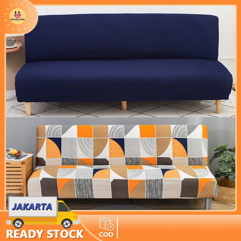 Elastis Cover Sofa  Penutup Sofa Pattern Menarik Sarung Sofa Bed Kasur One Size