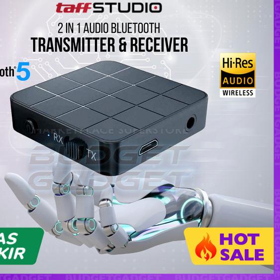TEBE 2 in 1 Audio Bluetooth 5.0 Transmitter & Receiver 3.5mm - KN321 - KN326