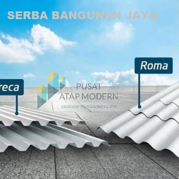 ALDERON RS ROMA ATAP UPVC Single Layer