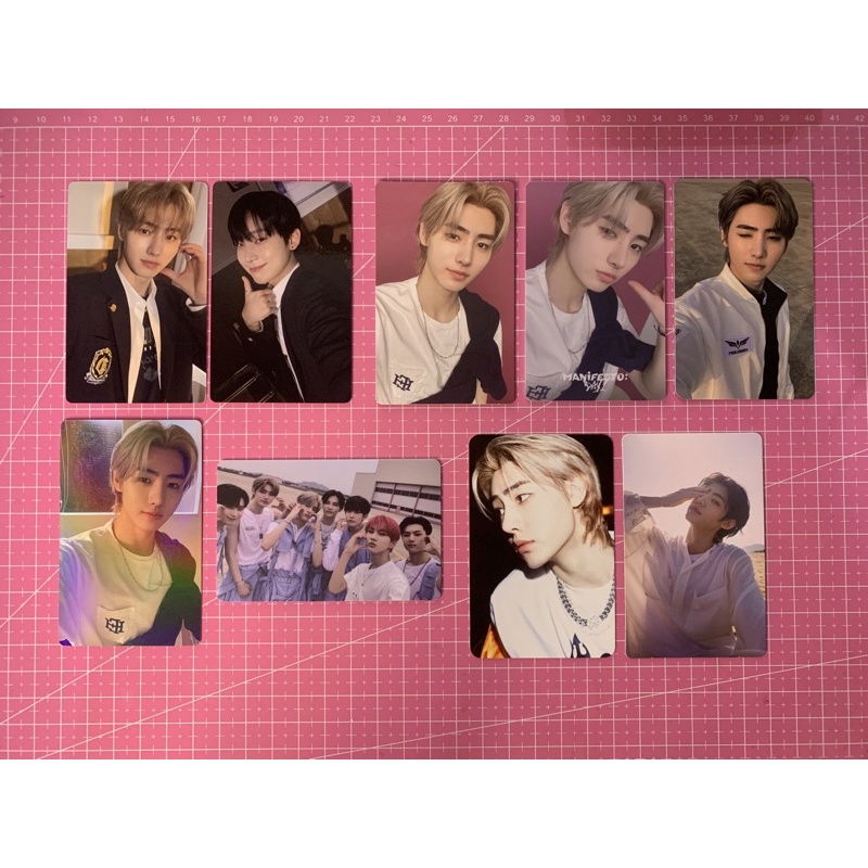 enhypen sunghoon & sunoo photocard (pc) manifesto: day 1 era