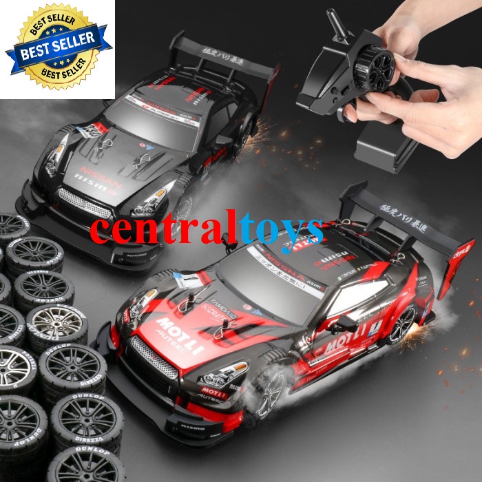 rc drift NISSAN GTR 8801 4WD 2.4ghz semi proportional 30kmh rc car