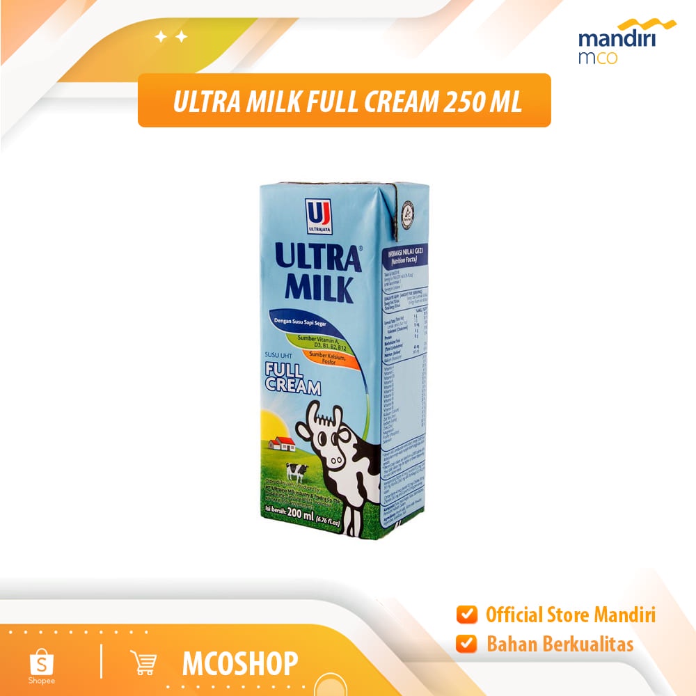 

ULTRA MILK FULL CREAM 250 ML