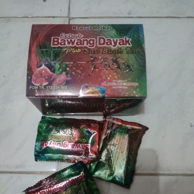kapsul bawang dayak