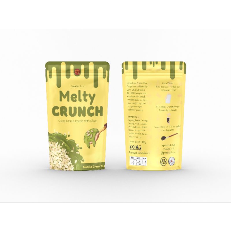 

Snack Melty Crunch Matcha Green Tea