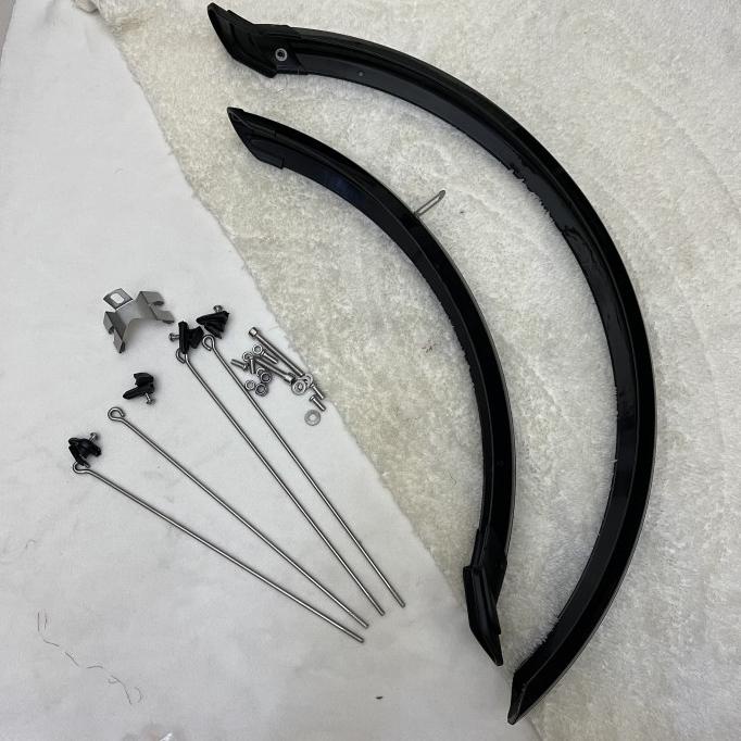 Spakbor Sepeda Lipat 20 V Brake Fender Mudguard Folding Bike