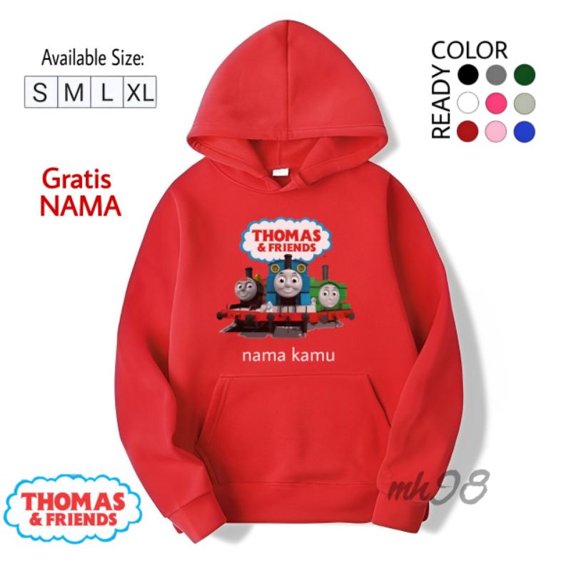 Hoodie thomas/Sweater thomas/Jaket thomas and friends/Thomas and friends/ Sweater Hoodie Jeket Anak 