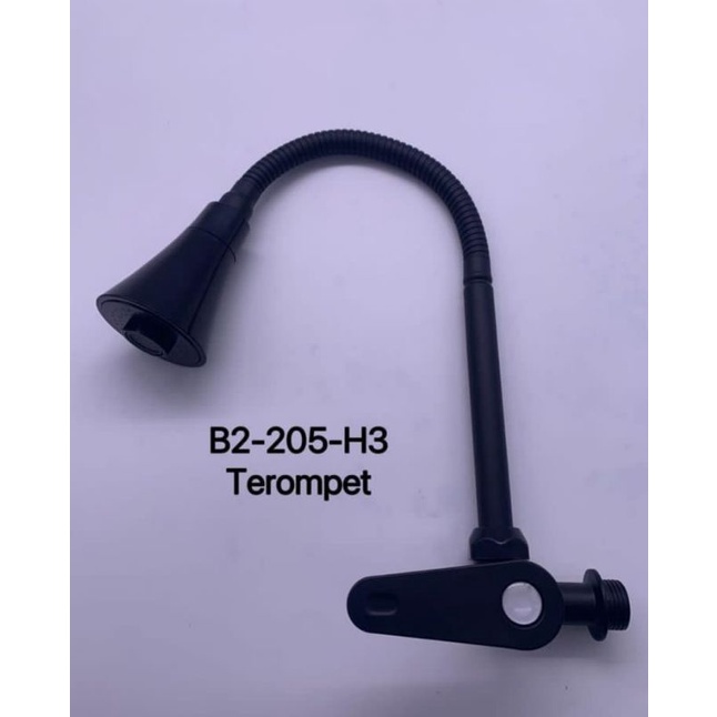 KRAN ANGSA FLEXIBLE KARET HITAM KRAN CUCI PIRING