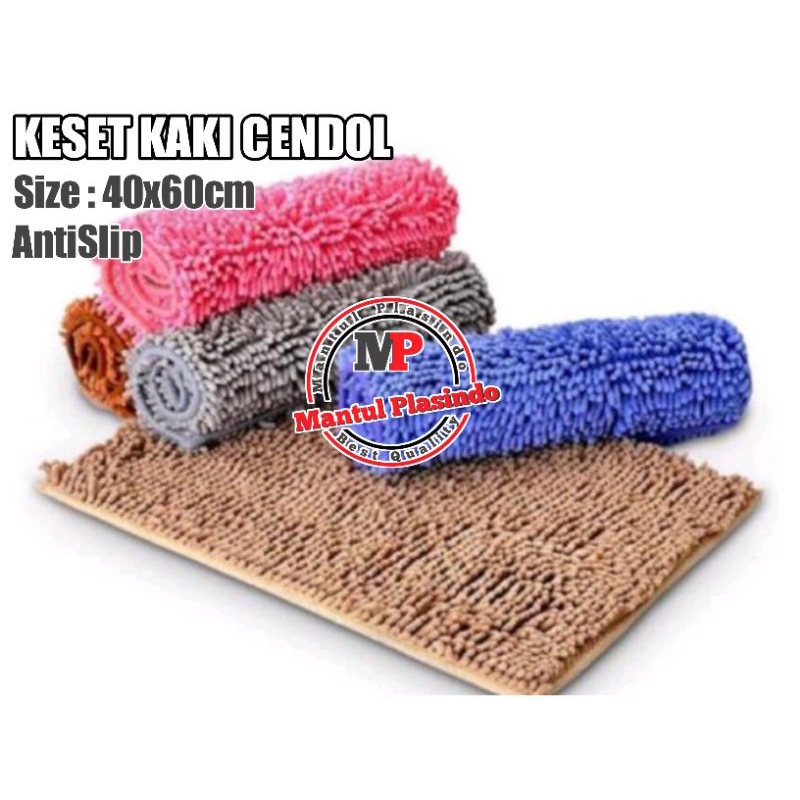 KESET CENDOL WARNA MICROFIBER MENYERAP AIR