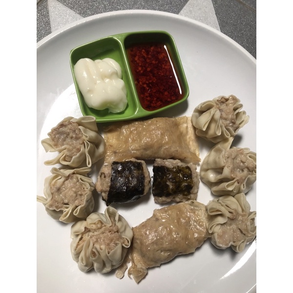 

DIMSUM MIX FROZEN SIOMAY AYAM KULIT TAHU NORI HOMEMADE