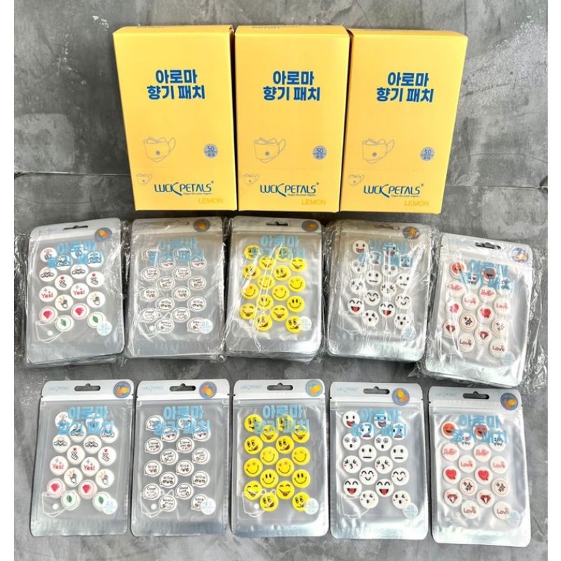 Pewangi Masker Patch Masker Aroma Masker Aroma Therapy Sticker Masker