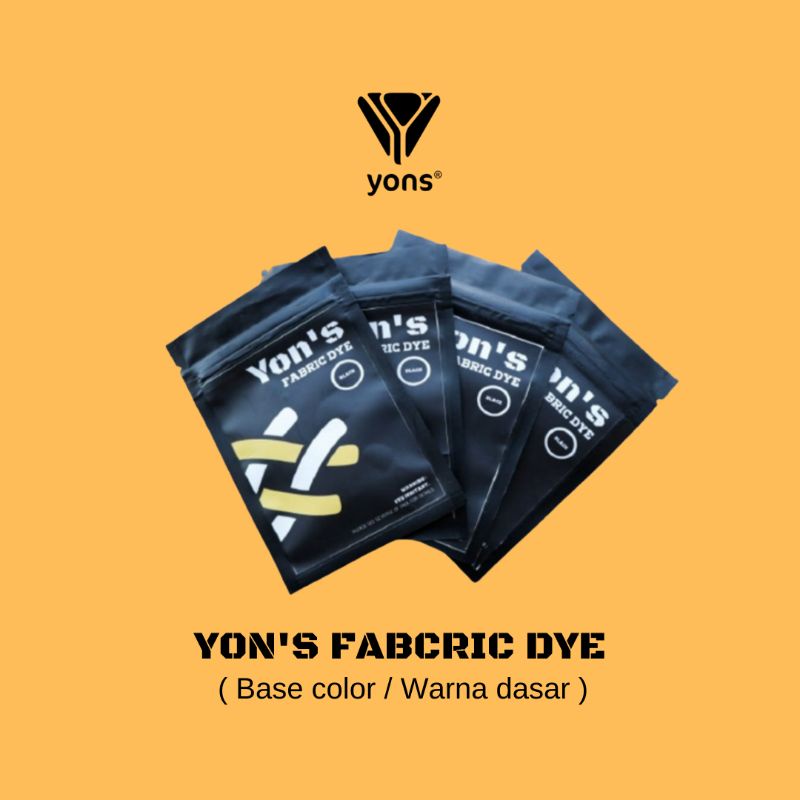 WANTEK/WANTEX/WENTER/NAPTOL/PEWARNA PAKAIAN | BISA COD/BAYAR DI TEMPAT | YONS FABRIC DYE ( SACHET)