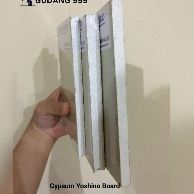 GIPSUM YOSHINO 12mm /GYPSUM YOSINO PARTISI PLAFON GIPSUM 1,2 x 2,4 M