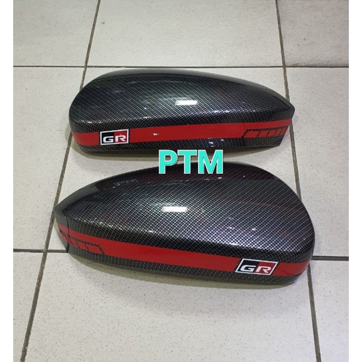 Cover spion carbon tipe GR sport All new rush/terios 2018 - 2024.