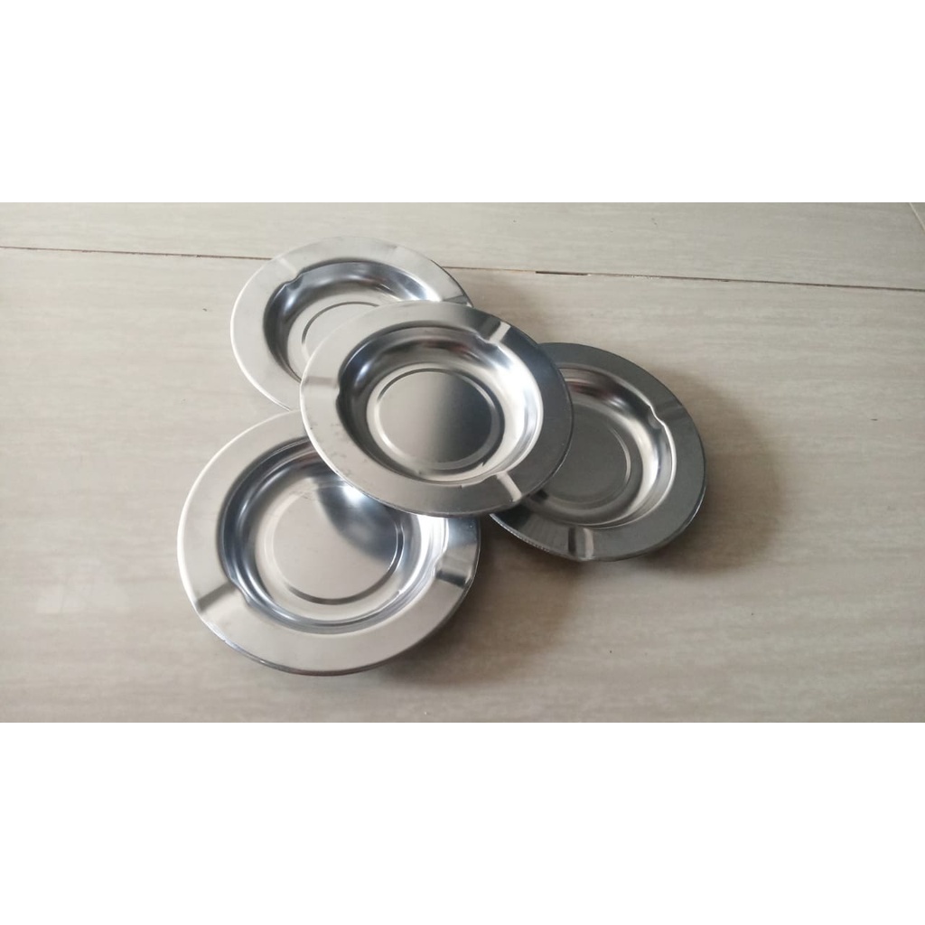 ASBAK ROKOK STAINLESS / ASBAK SENG BULAT