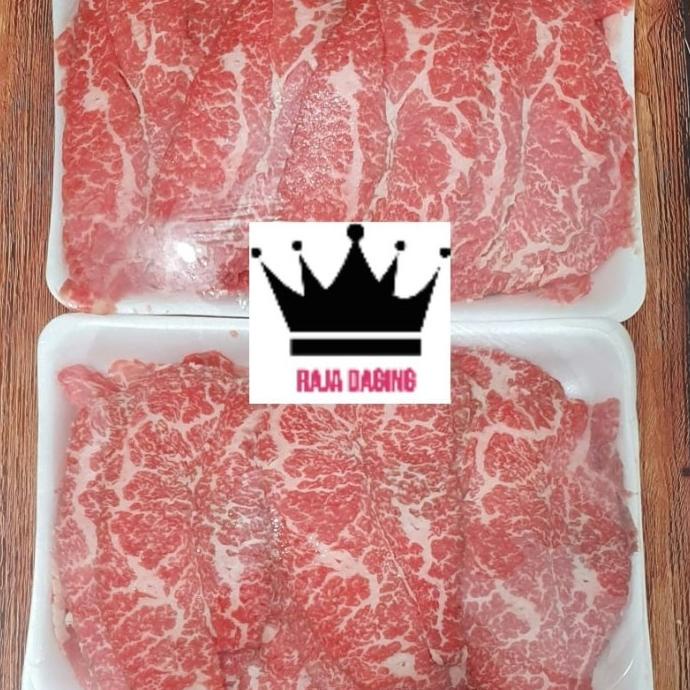 

WAGYU BEEF SLICE MB 9+ @500GR RTR6464RT
