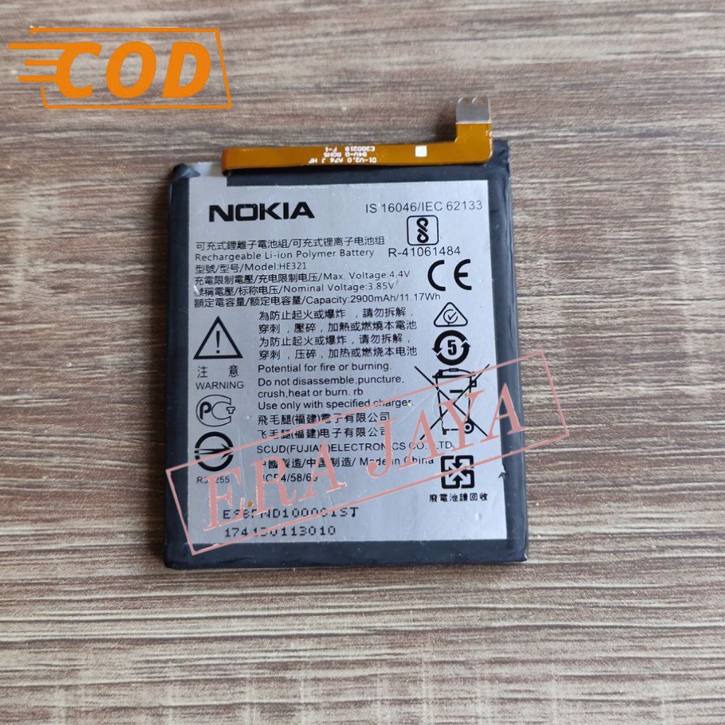 NOKIA 5 - Baterai Batre Hp Nokia 5 TA-1053 TA-1024 TA-1044 TA-1027 Kode Model HE321 HE336 Batrei Bat