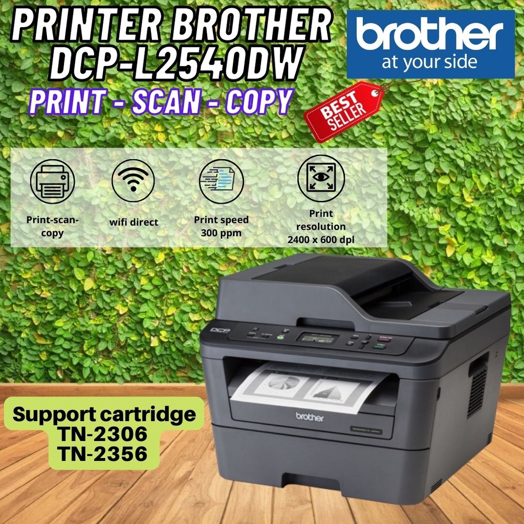 Jual Printer Brother Dcp L2540dw Wifi Mono Print Scan Copy Shopee Indonesia 