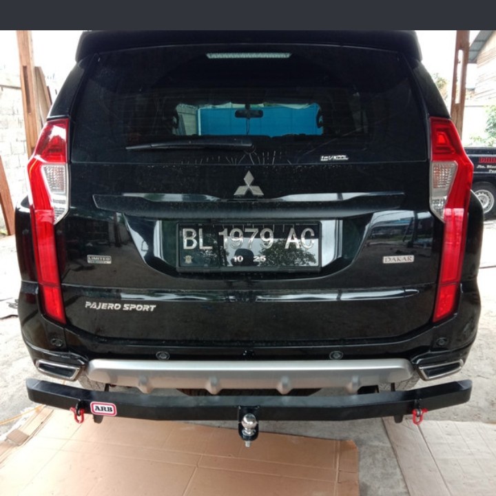 Towing Bar ARB Besi Bumper Belakang ANTING untuk Mobil PAJERO 2021