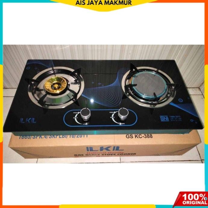 KOMPOR KACA LKL INFRARED / KOMPOR LKL TANAM / KOMPOR KACA 2 TUNGKU / AFF546D65DF