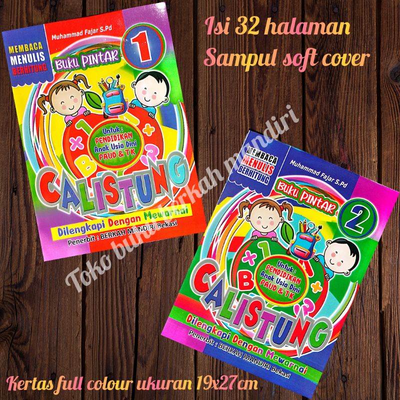 buku pintar calistung jilid 1&amp;2