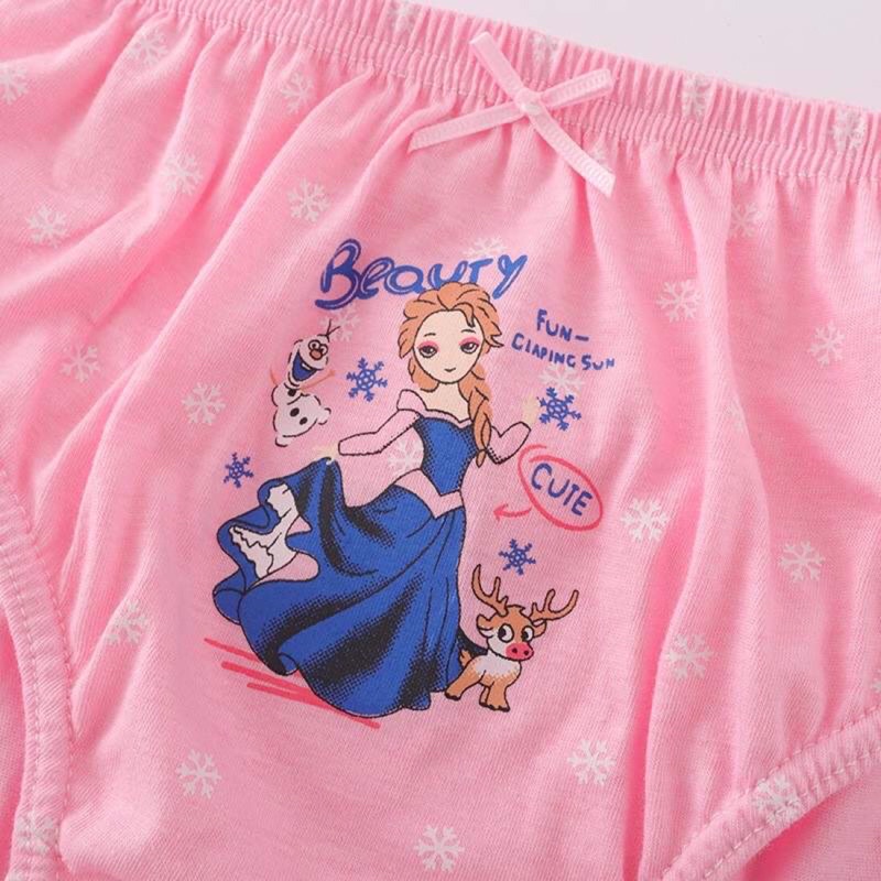 SET Celana Dalam Anak Perempuan Bahan Katun Import Premium Isi 5 pcs Free Box Lucu Gambar 3 Princess Celana Dalam Anak Bahan Katun Lucu Kolor Anak Murah