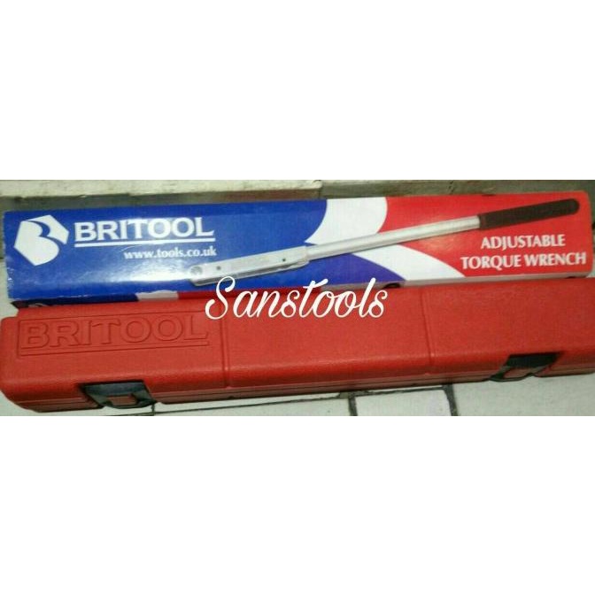Kunci Momen Torsi Britool Avt600A 12-68 Nm Torque Wrench 3/8" Asli