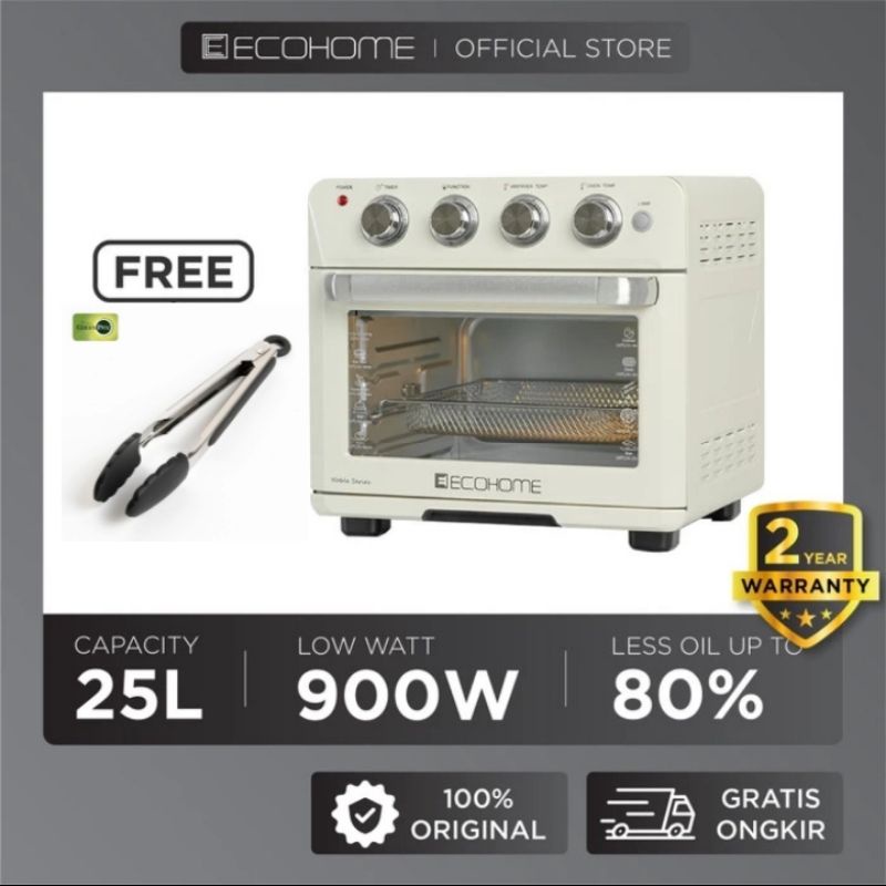 Ecohome Cubic Air Fryer  EAF -Pear