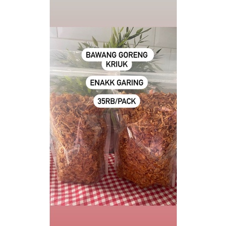

bawang goreng kriuk