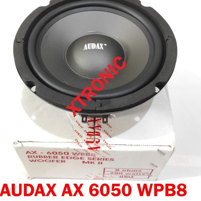 AX-6050 WPB8 Speaker Audax 6inch 6 inch W Woofer Wofer AX6050 ORI