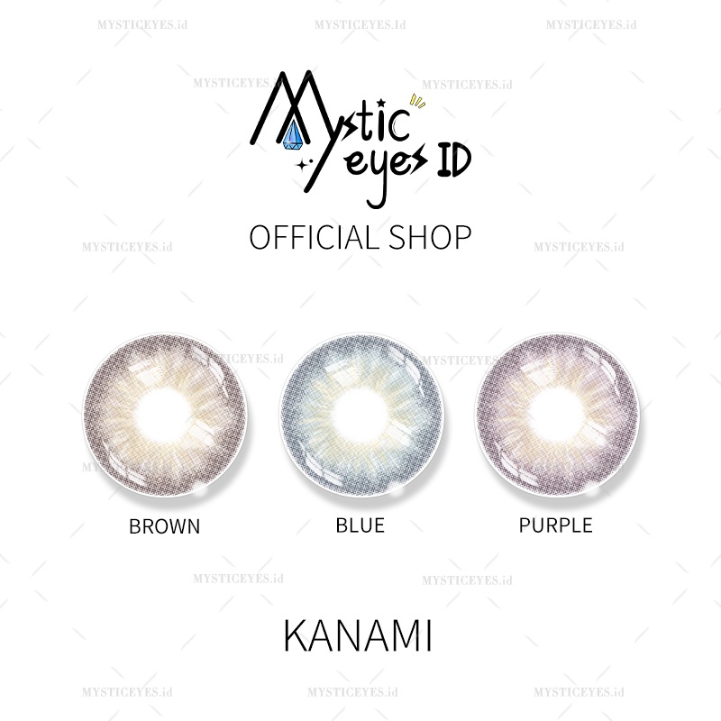 [✅COD] MYSTICEYES SOFTLENS KANAMI SERI NORMAL 14.5MM