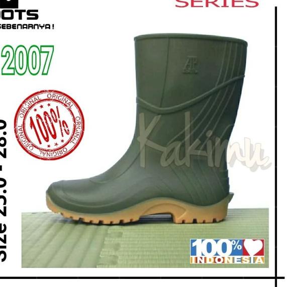 SEPATU BOOT MURAH AP BOOT AP 2007 GREEN