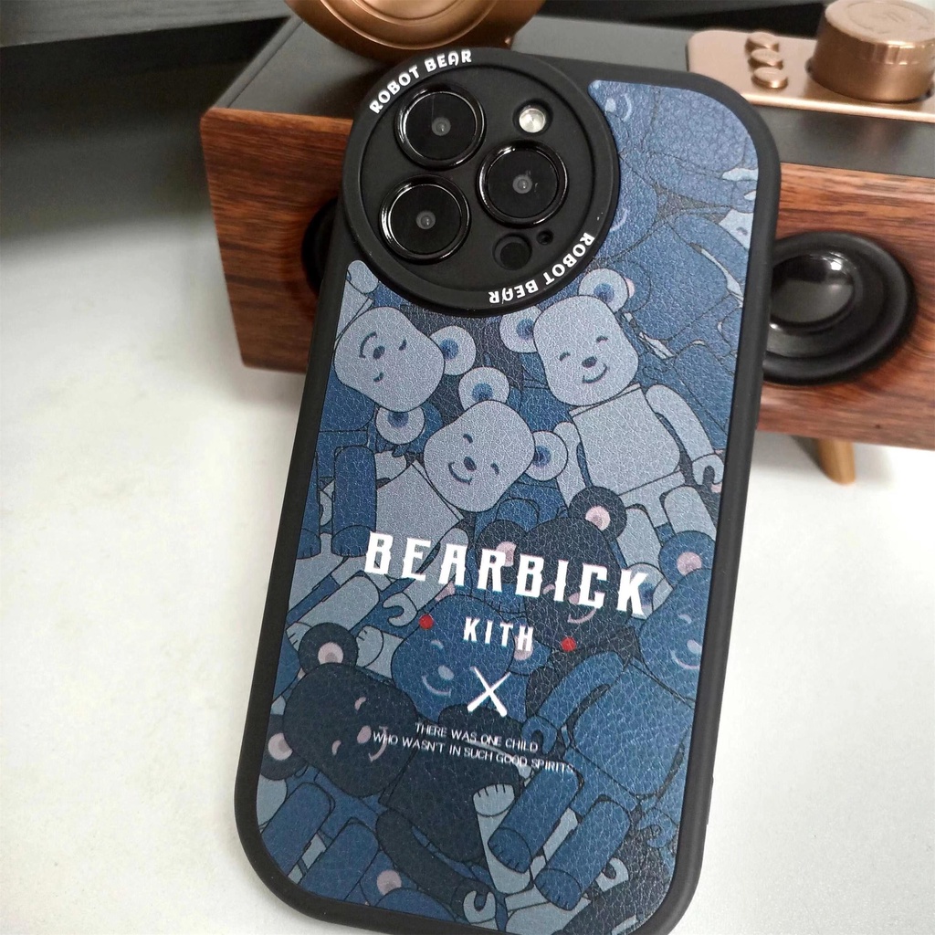 Case Bahan TPU Motif Beruang Untuk iPhone 14 14pro 14Plus 14prm 13 13pro 13pro 11 7Plus 8Plus Xr XS 12pro Max
