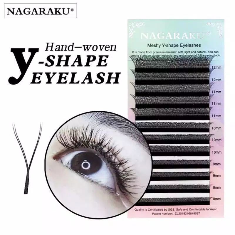 Nagaraku Y shape/Nagaraku yshape/nagaraku Y lash/eyelash extension