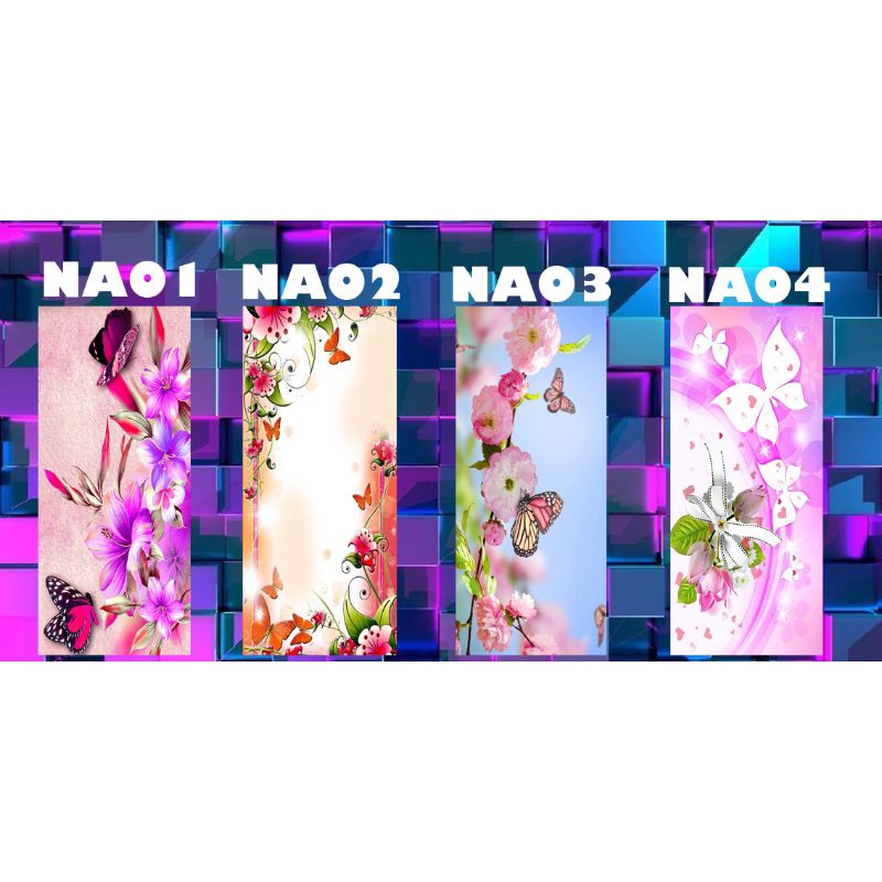 stiker lemari kaca