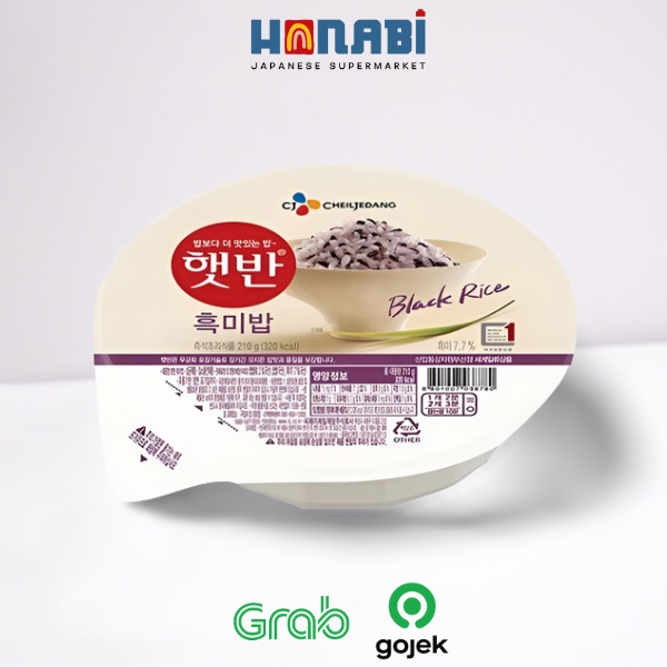 

CJ Hetban Black Rice 210g - Nasi Hitam Instan Made In Korea